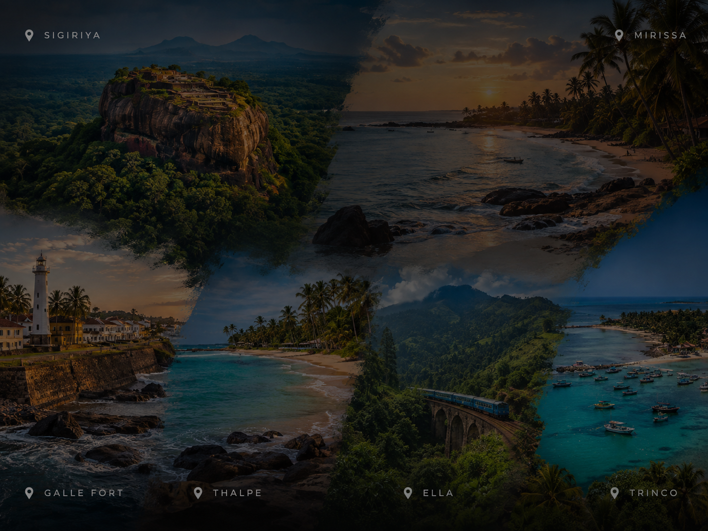 Sri Lankan scenic road